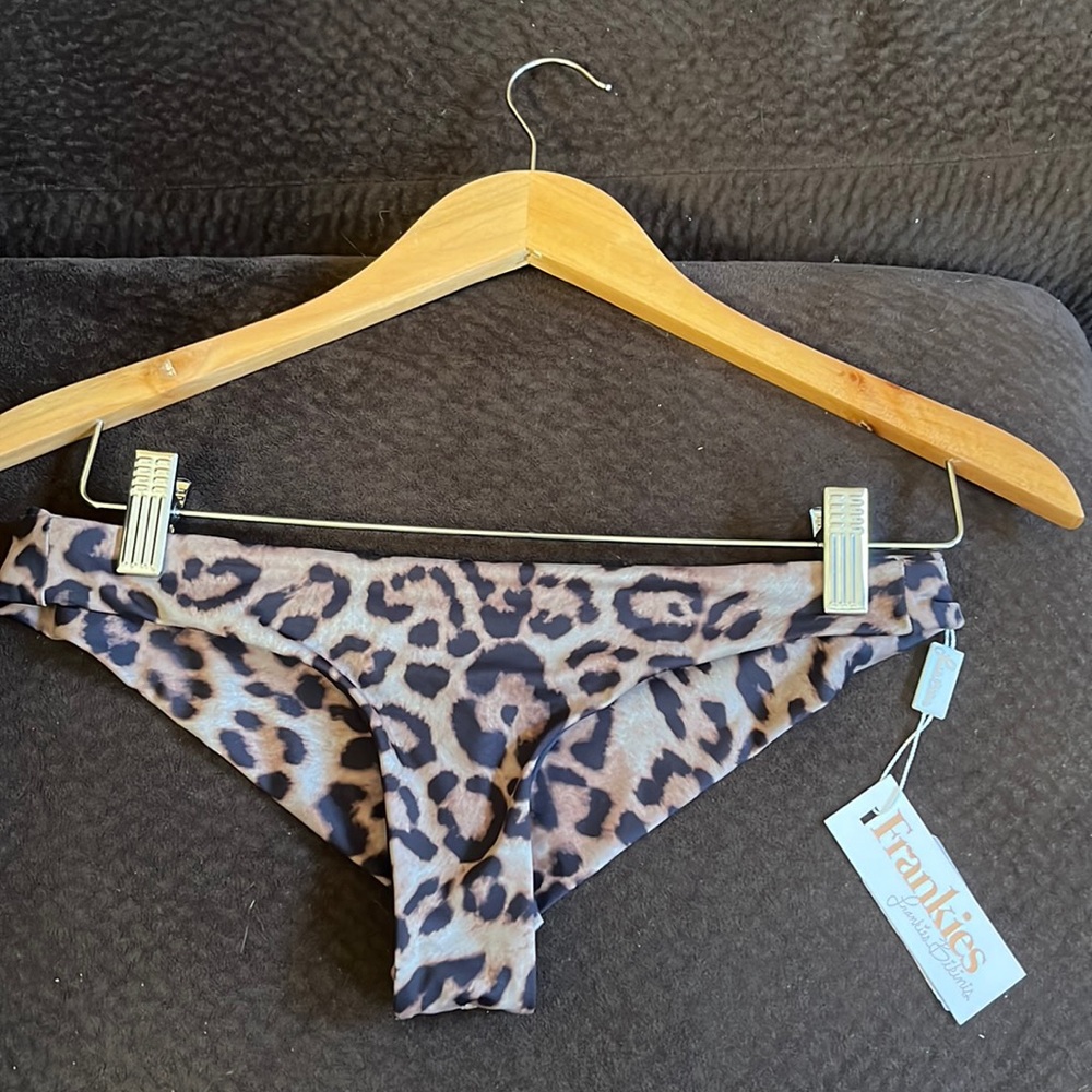 Frankies Bikinis Cheetah Bottoms